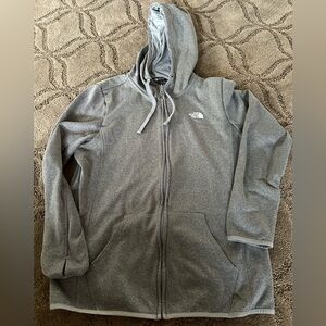 The North Face Heather Gray Women's Zip-Up